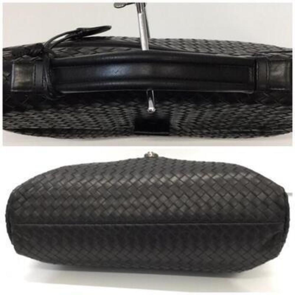 Bottega Veneta Business Bag Black Lambskin - Picture 6 of 10